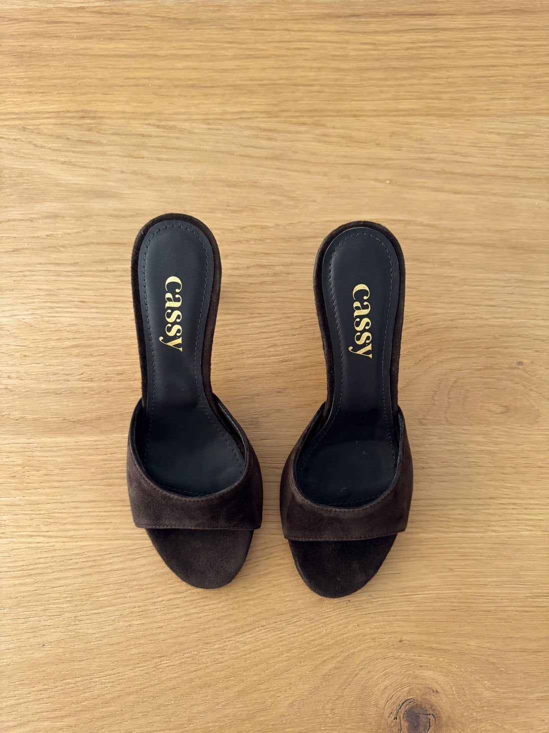Simona Mules Daim Marron