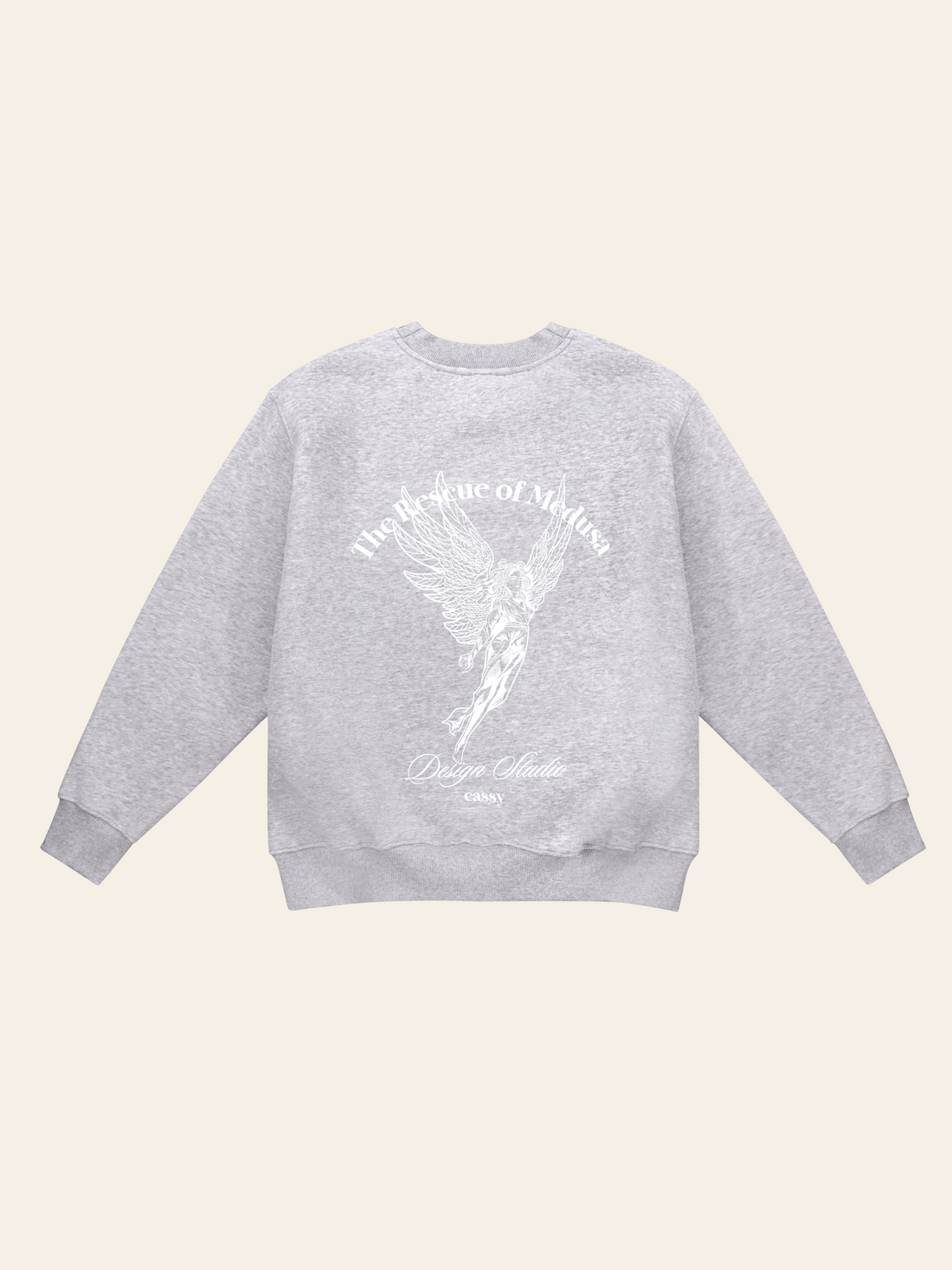 Sweat oversized CASSY design studio - gris