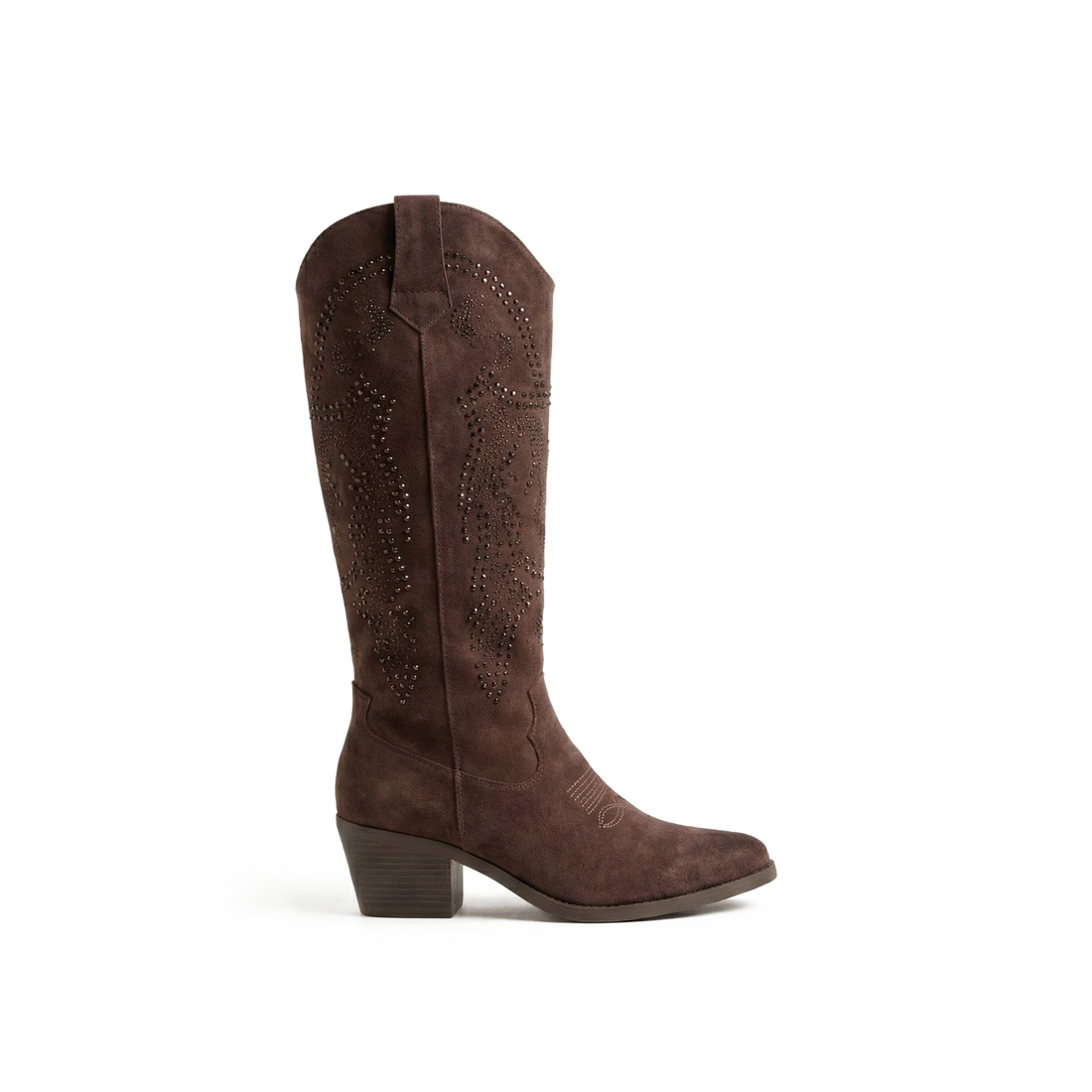 Ambre Bottines Santiags Marron