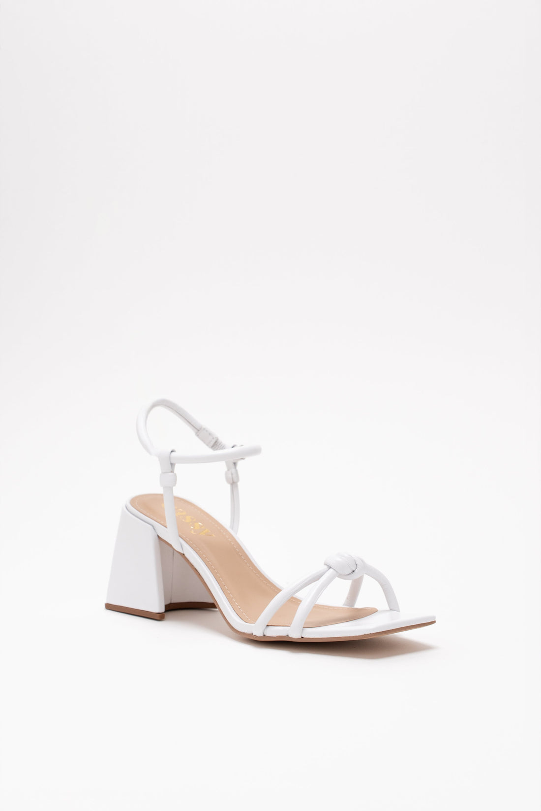Lara Sandales Cuir Blanc