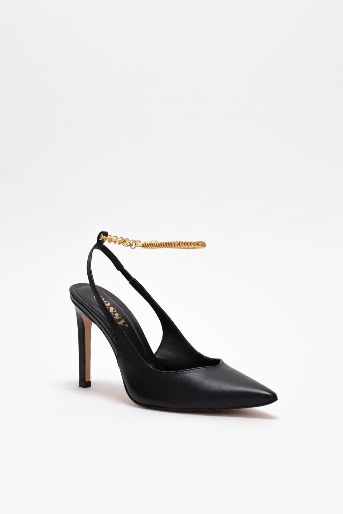 Yuliana Escarpins Cuir Noir