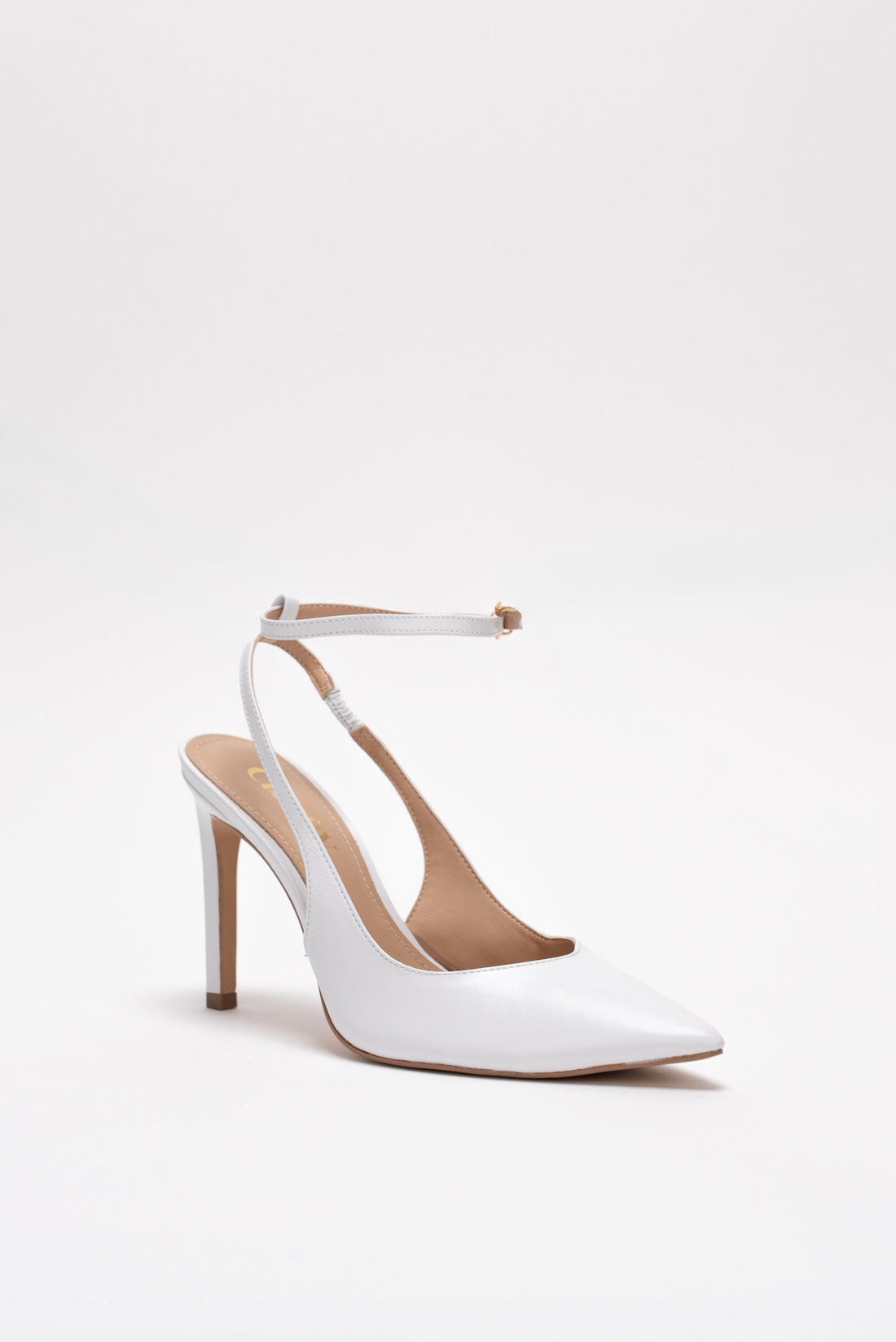Paulina Escarpins Cuir Blanc