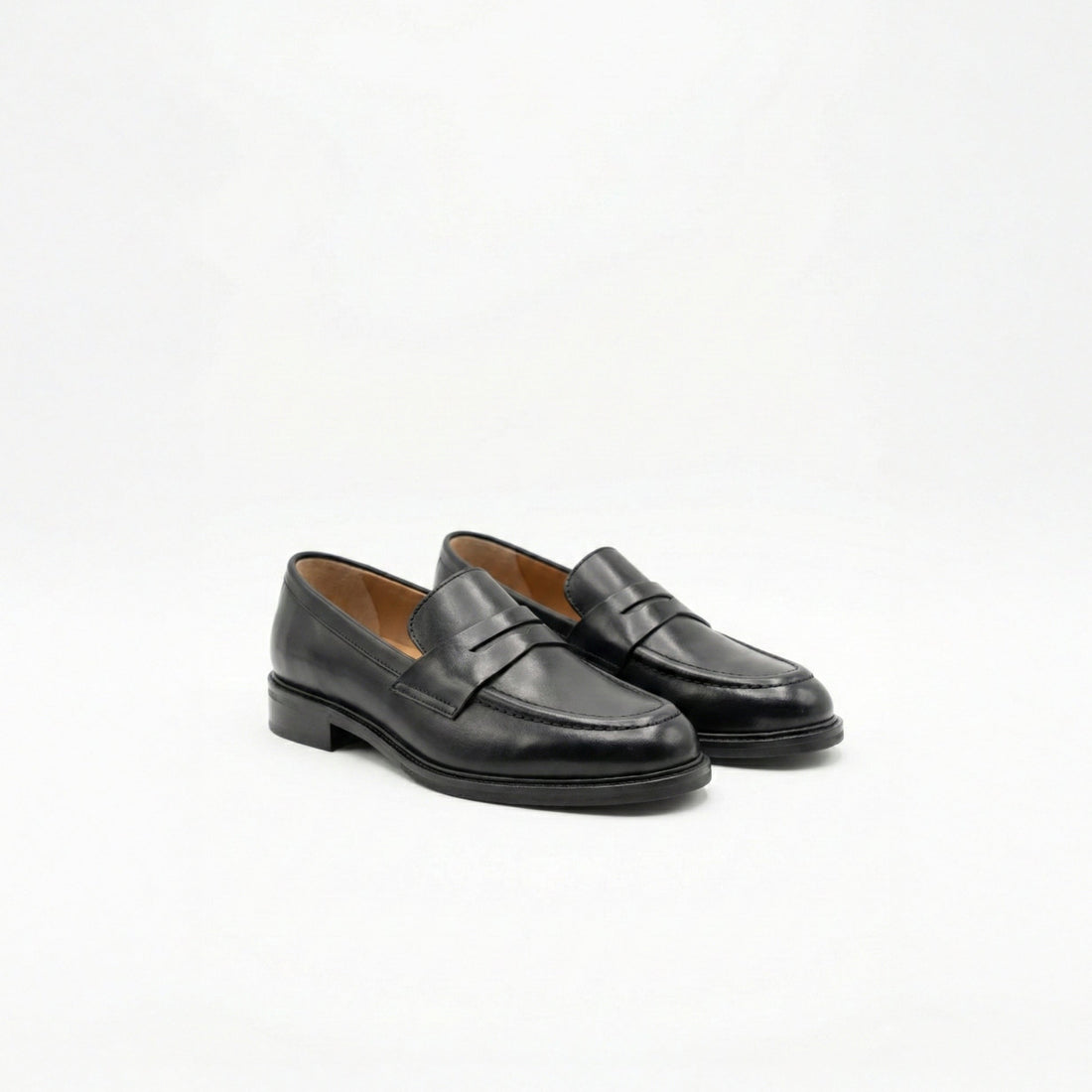 Aurora Mocassins Cuir Noir