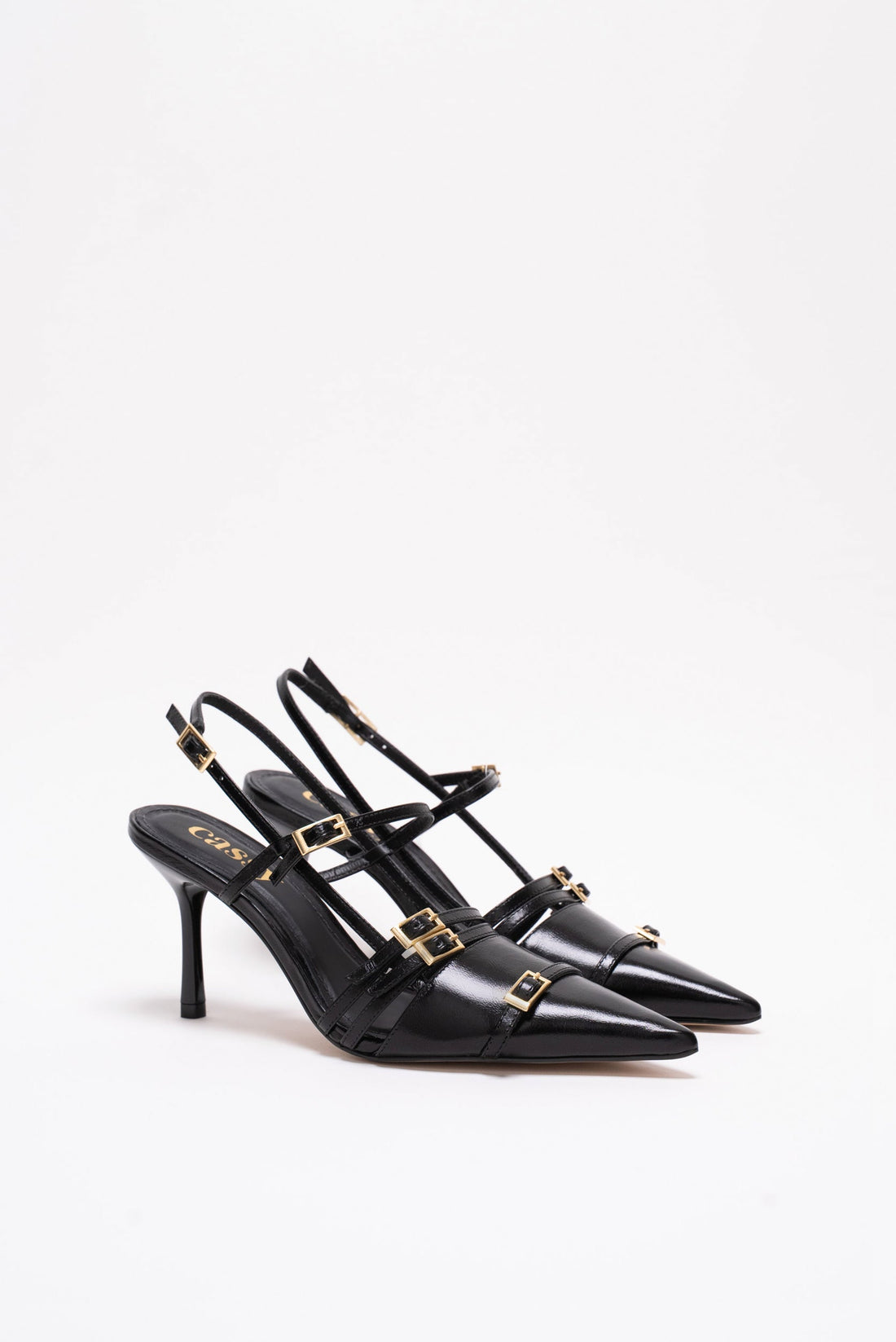 Luiza Escarpins Cuir Noir