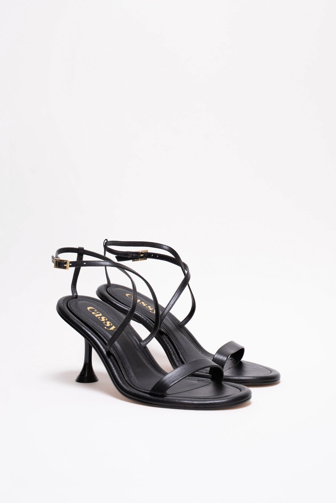 Isis Sandales Cuir Noir