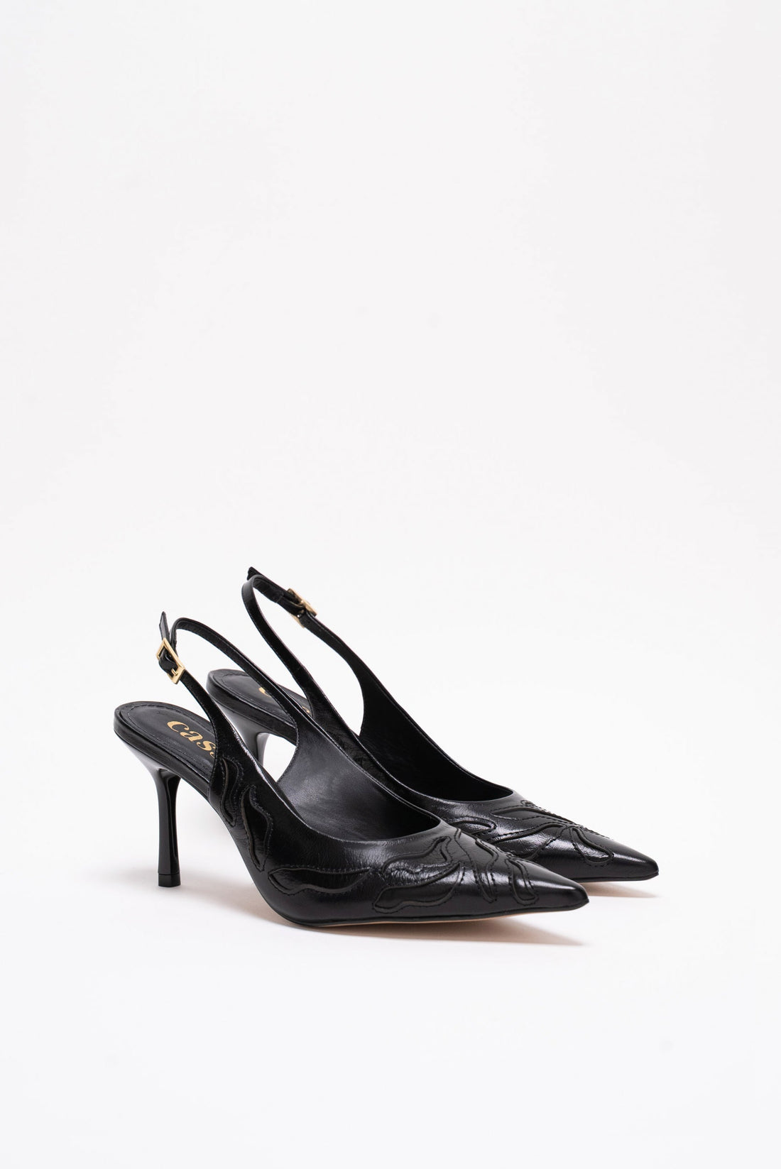Cristina Escarpins Cuir Noir