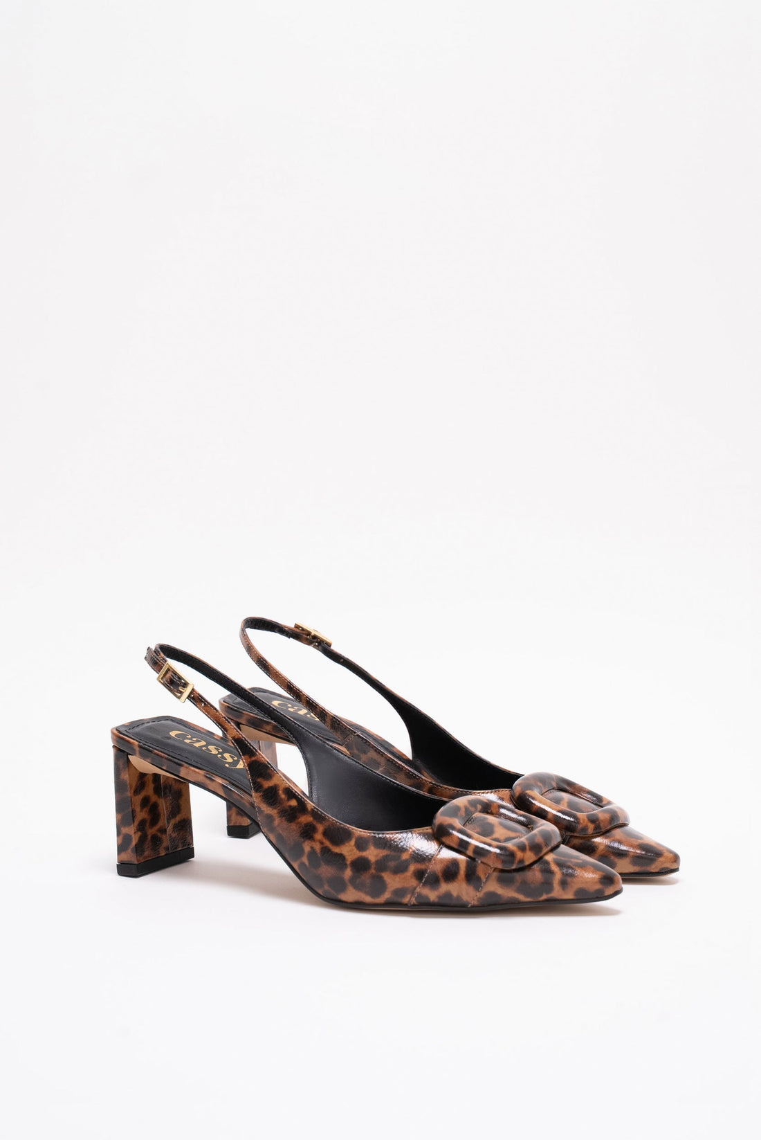 Marisa Escarpins Cuir Leopard