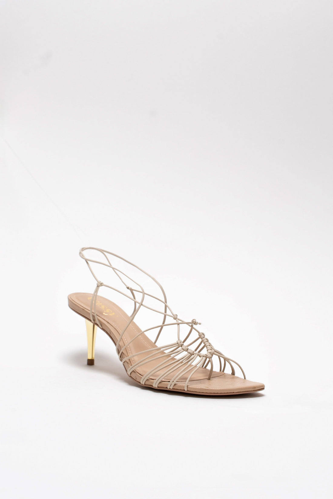 Noelia Sandales Cuir Beige