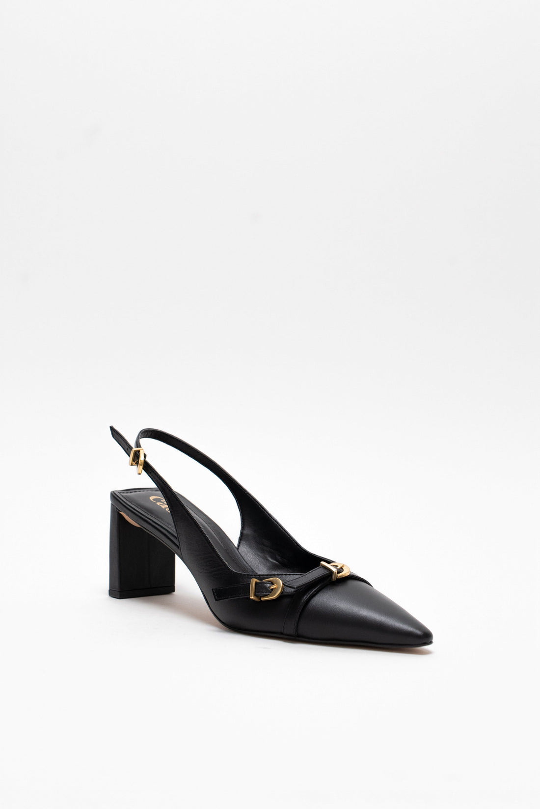 Constanza Escarpins Cuir Noir